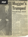 Mugger's Trumped - Donald Trump Stops Attack