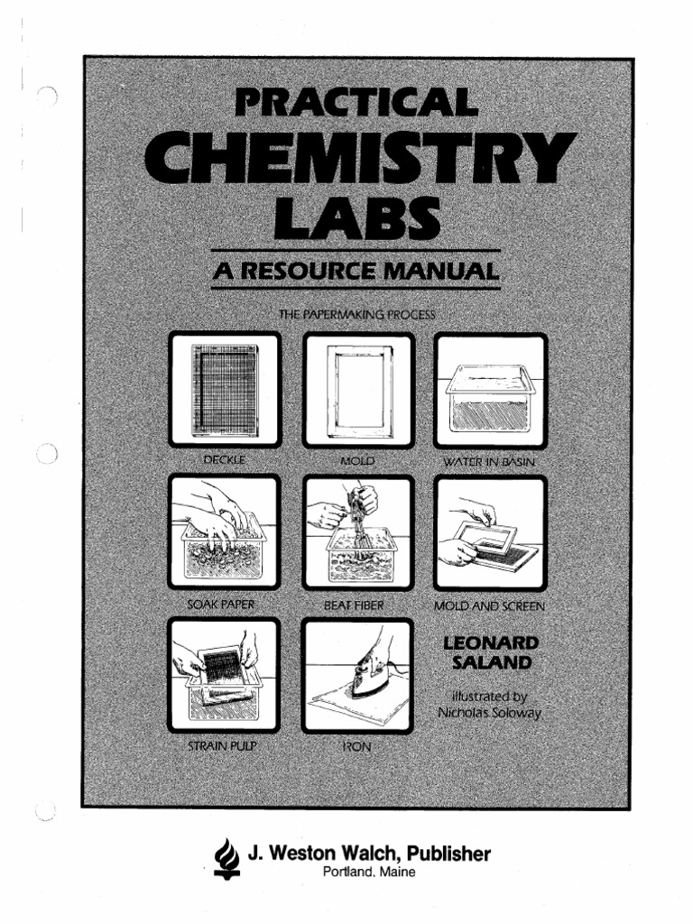 Practical Chemistry Labs Book PDF