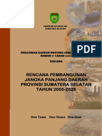 76RPJPD Sumatera Selatan 2005-2025 PDF