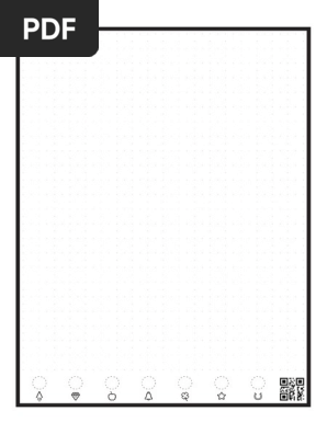 Rocketbook Page PDF - A4, Dot Grid