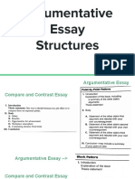 Argumentative Essay Structures-2
