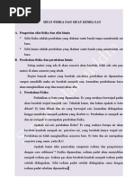 Data Perubahan Wujud