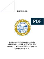 Hennepin County Attorney Report on Jamar Clark Shooting