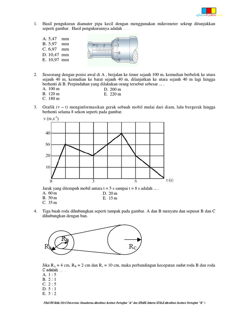 Soal essay usbn fisika sma 04 picture