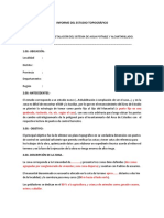 Modelo de Informe Topografico de Estudio