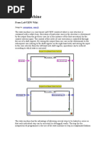 LabVIEW State Machine Example | PDF