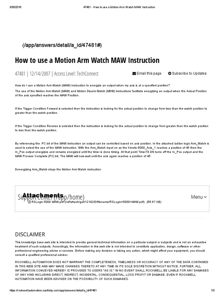 How To Use A MAW Instruction | PDF | Application Software | Websites