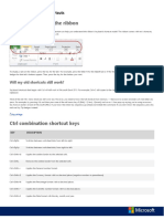 Excel 2013 Keyboard Shortcuts