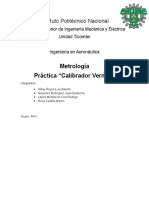 Metrologia, Practica 1 Vernier Terminada