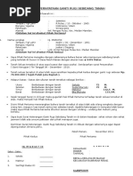 Surat Perjanjian Ganti Rugi