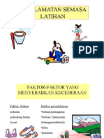 Keselamatan Semasa Latihan Fizikal