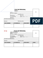 Formatos Ficha de Personal