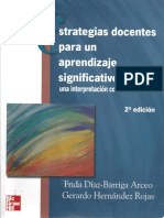 Díaz Barriga. Estrategias Docentes Para Un Aprendizaje Significativo. Capítulo 2