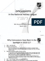 Concussions: in National Hockey Gue