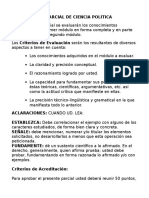 Parcial 1 de Ciencia Politica