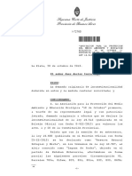 Asociacion para La Proteccion Del Medio Ambiente y Educacion Ecologica 18 de Octubre C/ Provincia de Bs. As. S/ Inconst. Ley 14.516