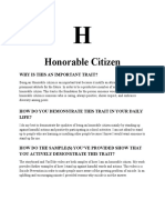 Honorable Citizen