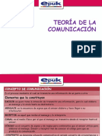 1.1 Teoria de La Comunicación