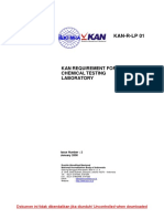 RLP 01 - KAN Requirement For Chemical Testing Lab (EN) PDF