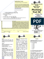 Mustang Trot Registration Flyer 2016