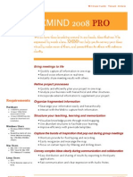 XMIND2008pro Datasheet