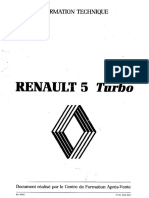 Formation Technique - Renault 5 Turbo