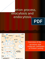 Secretion Process, Exocytosis and Endocytosis