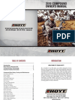 Hoyt 110 Compound Manual