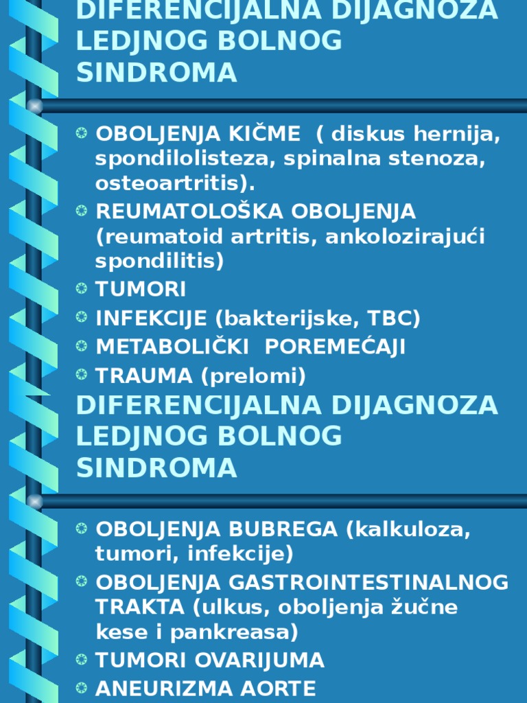 Predavanje-Kicma - Hirurgija | PDF