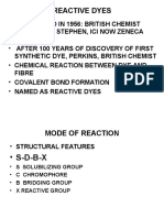 Reactive Dyes: Rattee and Stephen, Ici Now Zeneca Colours Synthetic Dye, Perkins, British Chemist Fibre