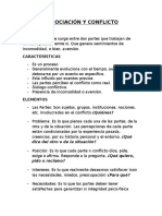 Negociación y Conflicto