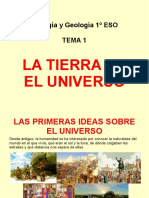 Biología y Geología 1ºESO. Tema 1: El Universo