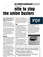 Let's unite to stop the union busters