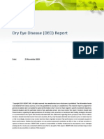 Dry Eye Disease Report - CBDMT