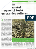 Article Cultivar octobre 2013_Le BRF testé en GC