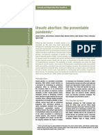 Unsafe Abortion: The Preventable Pandemic: Sexual and Reproductive Health 4