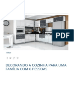 Decorando A Cozinha para Uma Família Com 6 Pessoas - Móveis Bartira