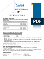 Course Information Kit