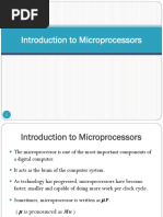 Introduction To 8085 Microprocessor