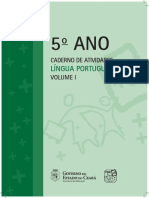 5 Ano Caderno de Atividades Lingua Portuguesa Vol.i