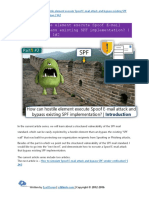 How Can Hostile Element Execute Spoof E-Mail Attack and Bypass Existing SPF Implementation - Introduction - 1#2
