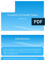 Evolution of Gender Roles