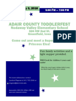 FY16 Adair County Toddlerfest 