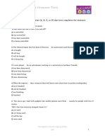 Activate! B2 Extra Grammar Tests Test 7: Developed by Pearson Longman Hellas 2009