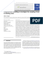 Computational Modelling to Investigate the Sampling of Lead