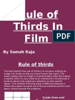 The Rule of Thirds