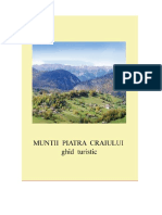 Ghid Turistic Muntii Piatra Craiului