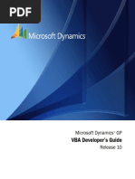 VB A Developers Guide