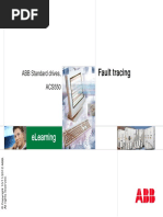 ACS550 Fault Tracing