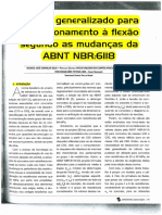 Modelo Generalizado para Dim À Flexão Segundo As Mudanças Na NBR 6118